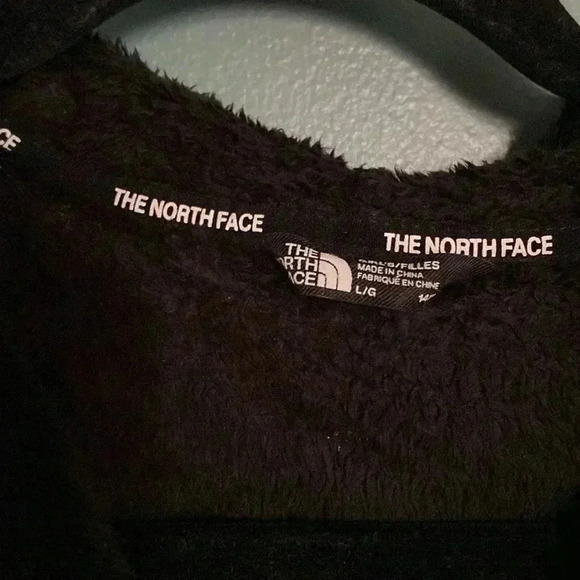 The North Face black girls size large hooded zip up - great condition - Picture 2 of 11